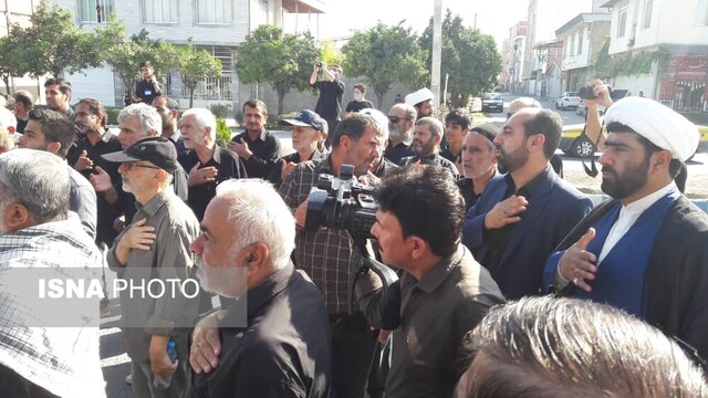 خیل عظیم‌بندرگزی ها در سوگ ارباب دو عالم