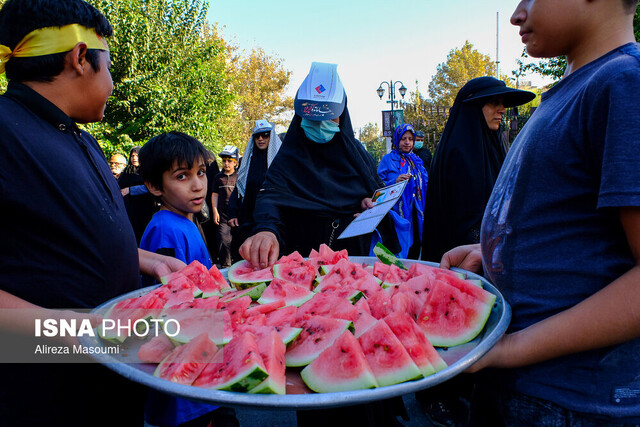راه‌پیمایی جاماندگان اربعین حسینی(ع) در تهران برگزار شد