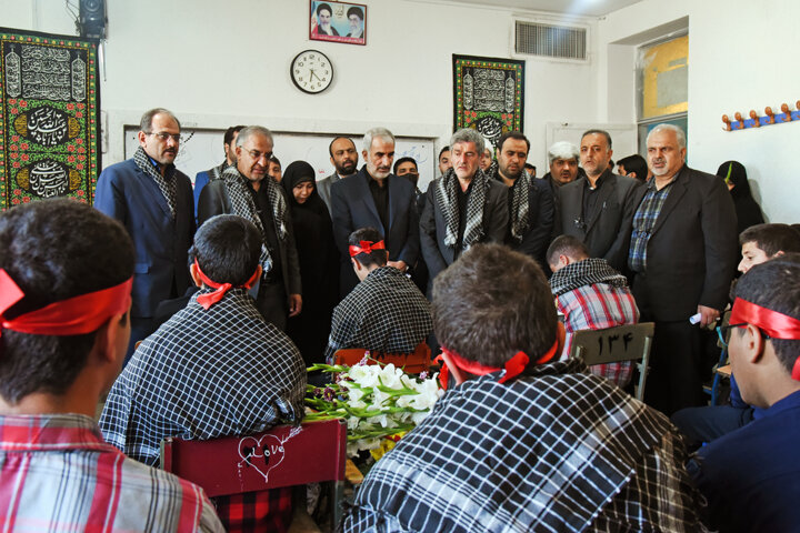 آخرین دیدار "محمدرضا" با هم‌کلاسی‌ها در لباس شهادت