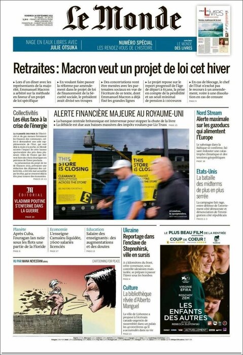 عناوین روزنامه‌های مطرح جهان؛ اخراج ۲۶۰۰ کارمند در فرانسه به دلیل شرایط بد اقتصادی
